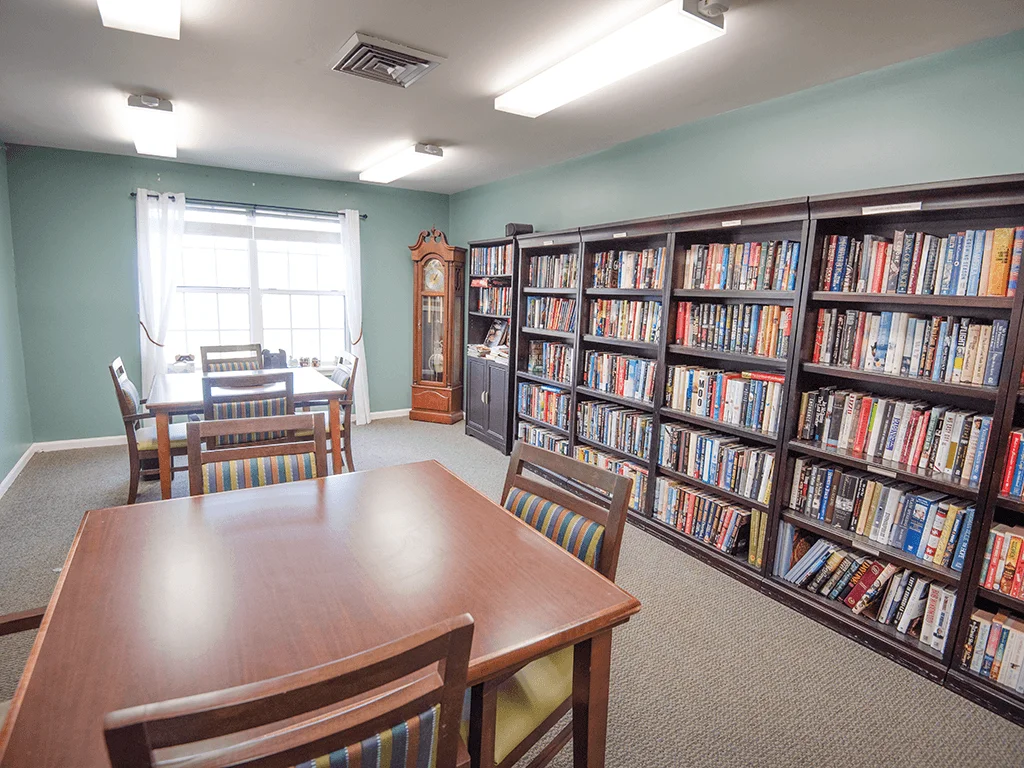 Eagle Grove Apartments - Community library at Eagle Grove Apartments