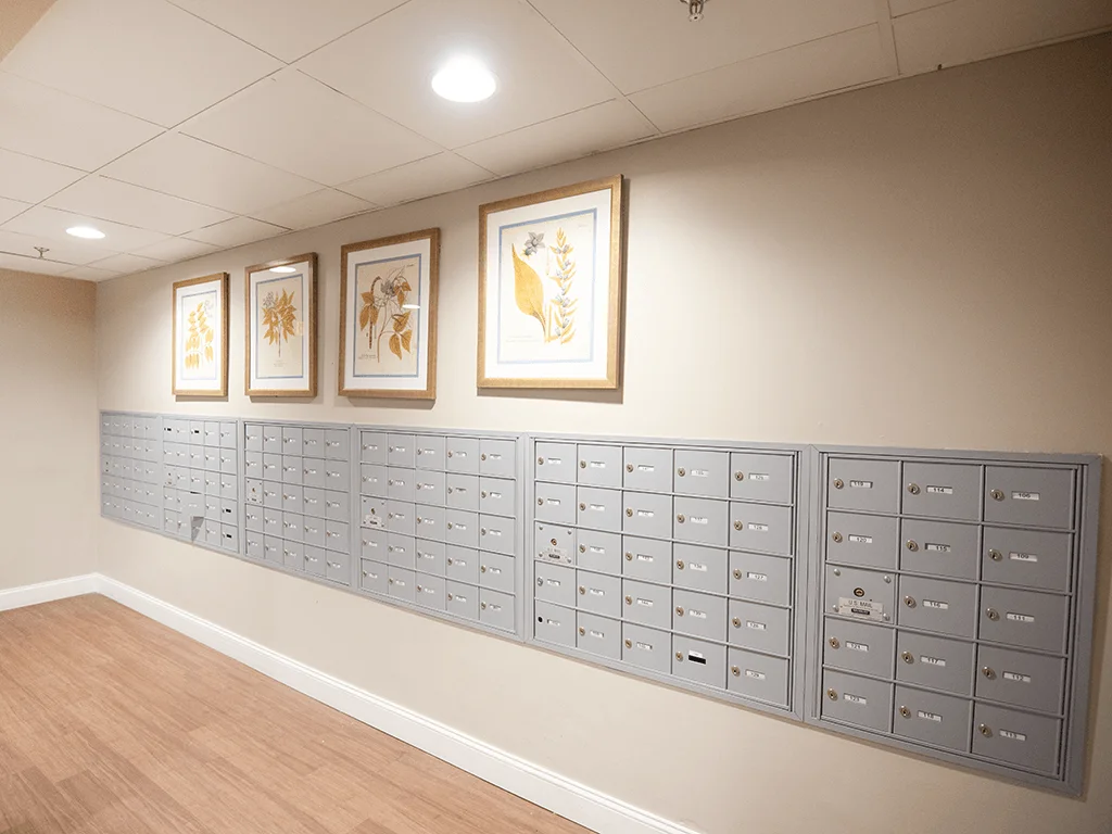 Eagle Grove Apartments - Mail lockers at Eagle Grove Apartments